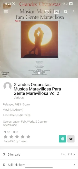 Vinilo Grandes Orquestas Vol. 2