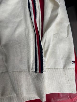 Camiseta Tommy Hilfiger Blanca Rayas