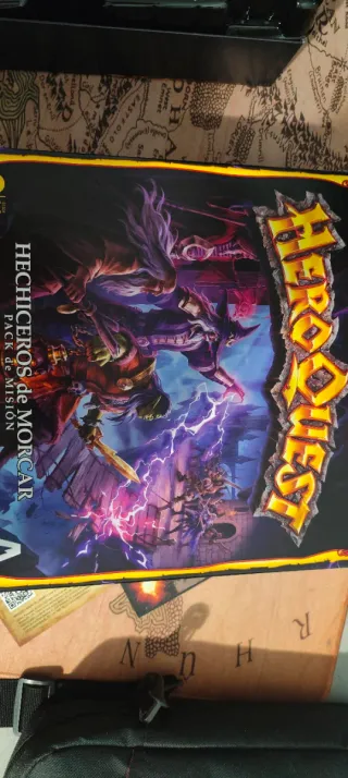 Caja Heroquest Hechiceros de Morcar Pack Misión