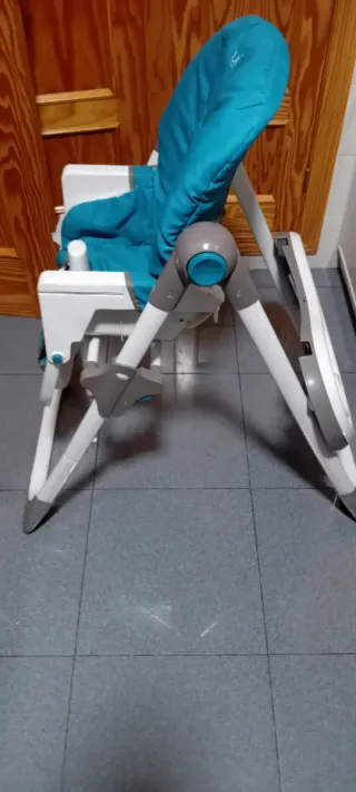 Trona para bebé color azul