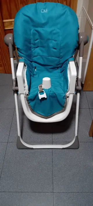 Trona para bebé color azul