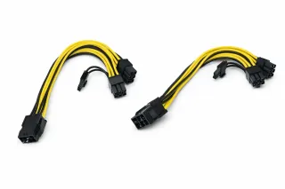 Adaptador PCIe 6 Pin a 8 Pin (6+2)