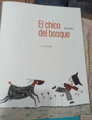 El chico del bosque Álbum ilustrado