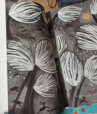 El chico del bosque Álbum ilustrado