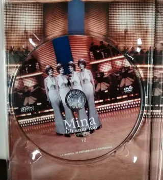 Mina, gli anni Rai 10 DVD