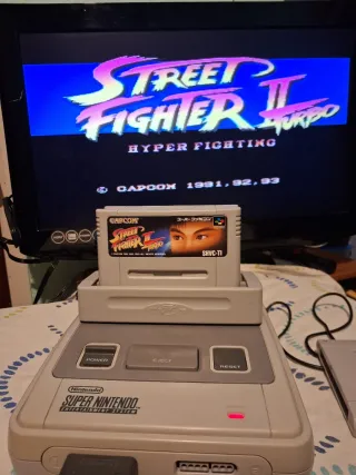 Super Nintendo + 12 Juegos