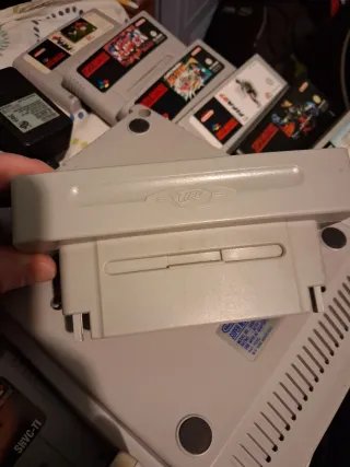 Super Nintendo + 12 Juegos