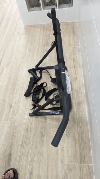 Barra dominadas multifunción + correas