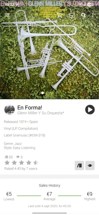 Vinilo Glenn Miller Orchestra Jazz