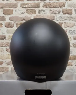 Casco Moto Hjc V10 Retro Negro