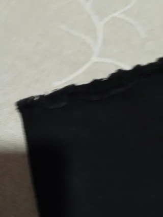 Pantalones negros verano deshilachados