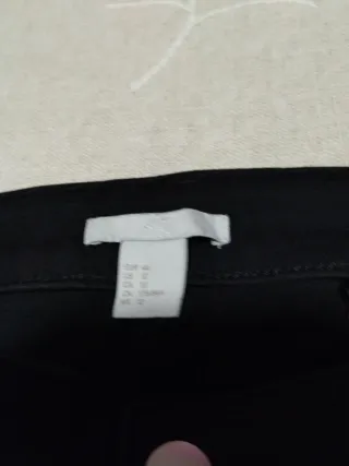 Pantalones negros verano deshilachados