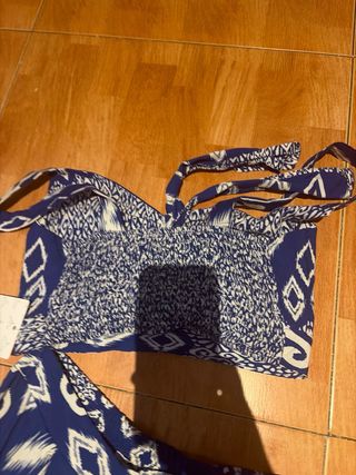 Conjunto verano crop top y pantalón XL