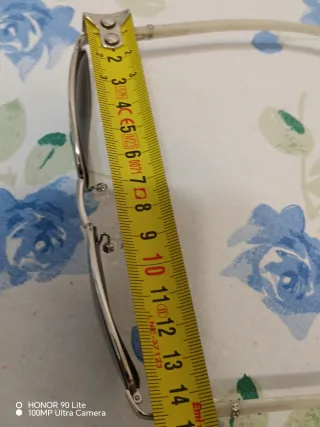 Occhiali da sole vintage Four eyes argento e marro