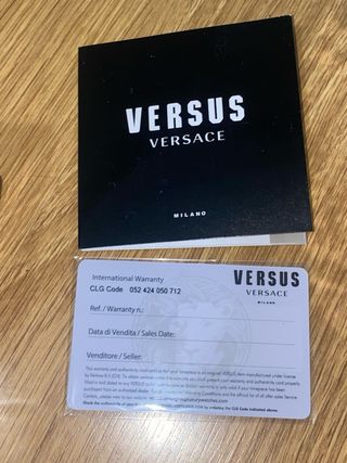 Reloj Versus Versace Dorado y Blanco