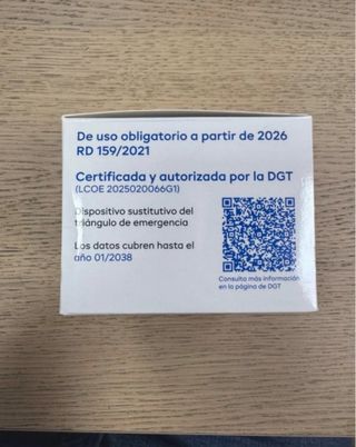 Luz de emergencia V16 GEOLOCALIZABLE/IoT