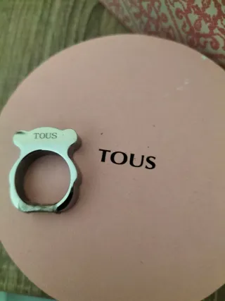 Anillo Tous Oso Plata Original