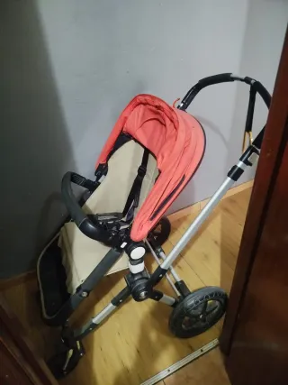 Carrito de bebé Bugaboo color naranja