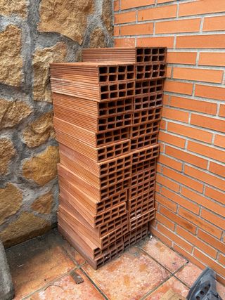 Ladrillos Rasillón 40x20x7