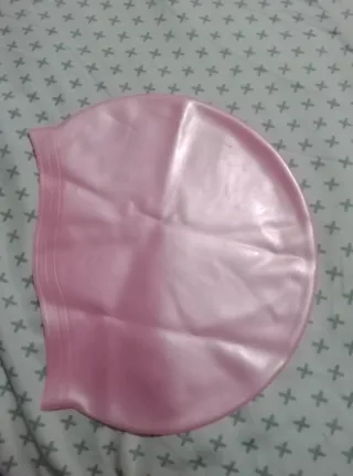 Gorro de natación rosa