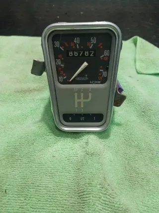 2 Velocímetros Citroen Mehari 2CV Jaeger