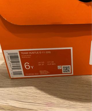 Zapatillas Baloncesto Niños Nike Team Hustle D 11