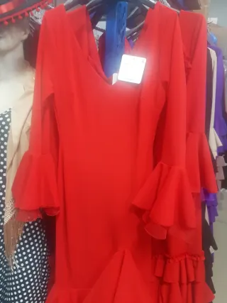 Vestido de Flamenca Rojo