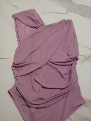 Body malva drapeado