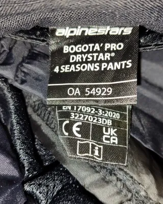 Pantalón Moto Alpinestars Bogotá Pro Talla M