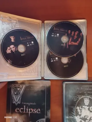 Saga Crepúsculo DVD Steelbook (Completa)