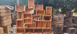 Lote 3 Cajas de Madera