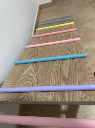 Arco aprendizaje y rampa madera