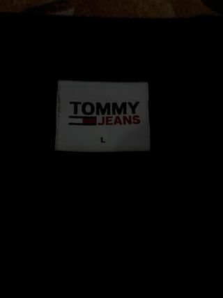 Camiseta Tommy Jeans Negra Talla L
