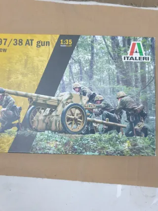 Maqueta Italeri PaK 97/38 AT Gun 1:35