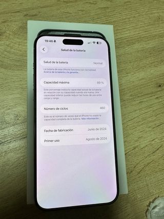 iPhone 15 Pro Max 256 GB *NO NEGOCIABLE *