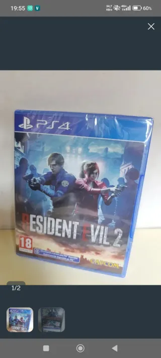 Resident Evil 2 Nuevo Precintado