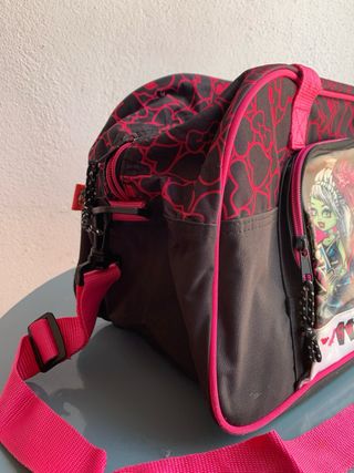 Bolsa Monster High Negra y Rosa