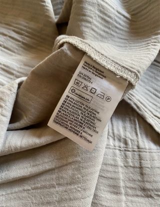 Abito camicia lunga H&M beige cachi