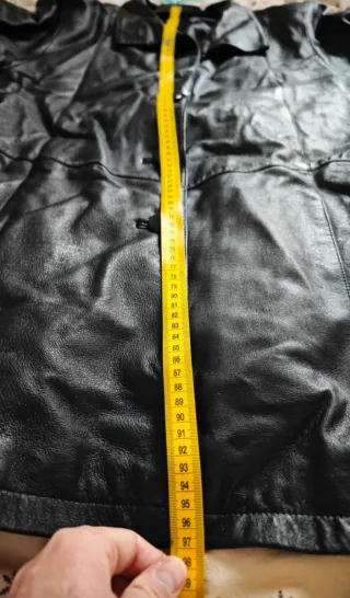 Chaqueta Cuero Vintage Avitano ¾ Auténtica