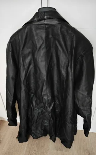 Chaqueta Cuero Vintage Avitano ¾ Auténtica