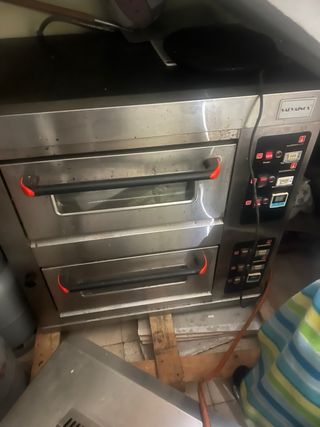 Horno de gas doble piso