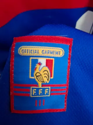 Camiseta Francia 1998 Adidas #10 Zidane Talla L