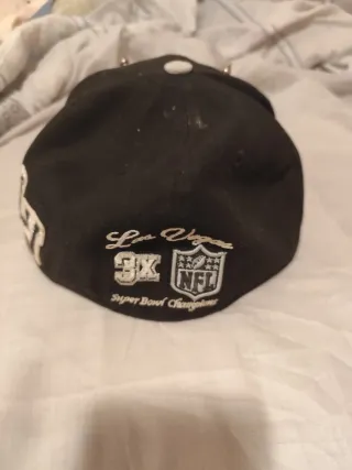 Gorra NFL Raiders Edición Limitada.. super bowl.