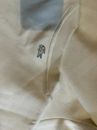 Sudadera Lacoste Beige Talla XXL