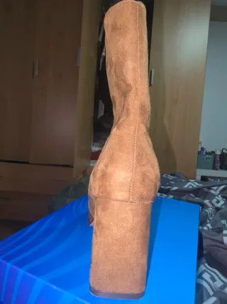 Botines marrones de ante