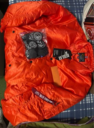 Chaqueta Alpha Industries Naranja Talla XL