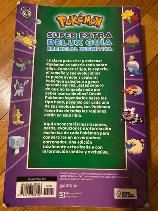 Pokemon Guía Esencial Definitiva Super Extra Delux
