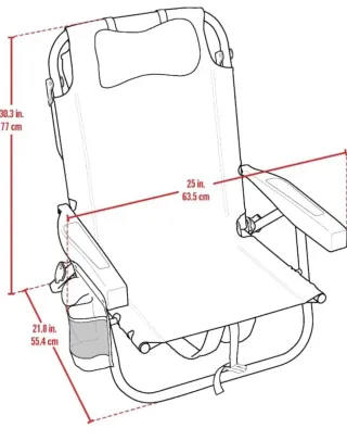 Silla de Playa Tommy Bahama nueva