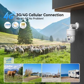 Cámara Vigilancia Ctronics 5MP 4G Exterior