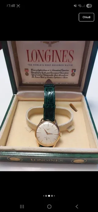 Orologio Longines The World's Most Honored Watch